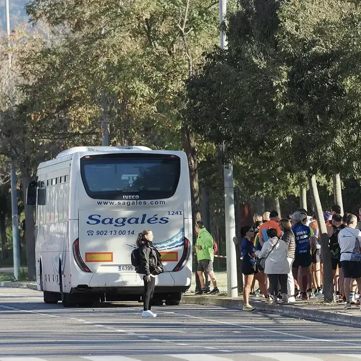 Autocar Sagalés para el servicio de bus de la carrera